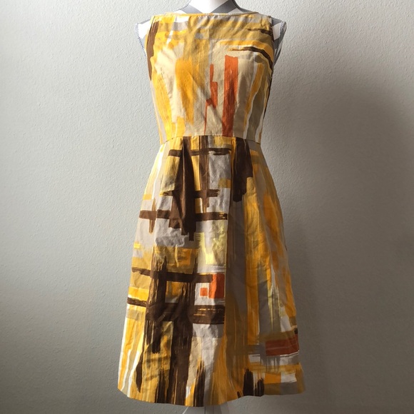 Anthropologie Dresses & Skirts - Anthro Tabitha Yellow Printed Dress